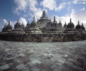 пазл Храм Боробудур, Индонезия